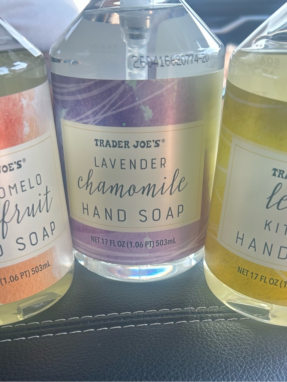 Trader Joe's Lavender Chamomile Hand Soap - Purple